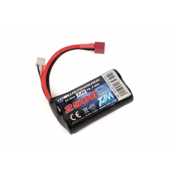 Radiocommandé - Batterie Li-ion 7.4V - 2500 mAh (cosse dean femelle) de la marque T2M (T4965/34N)
