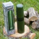 Bouteille thermos 1 litre en acier vert de la marque Fosco (349507)