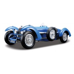 Miniature – Bugatti Type 59 bleu de 1934 (à l’échelle 1/18) de la marque Bburago (18-12062)
