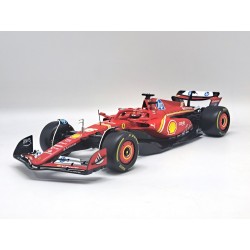 Miniature – Ferrari F1 SF-24 de 2024 piloté par Charles Leclerc (à l’échelle 1/18) de la marque Bburago (18-16815)