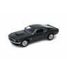 Ford Mustang boss 429 noire de 1969 1/24
