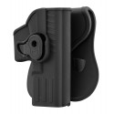 Holster rigide noir pour Glock 17 droitier