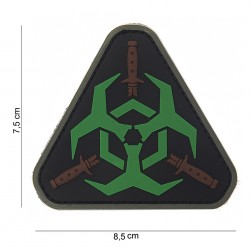Patch 3D PVC Outbreak response vert et noir (avec velcro) de la marque 101 Inc (13066 | 444150-3731)
