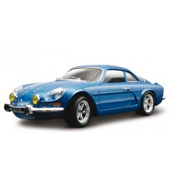 Miniature – Alpine Renault 1600S de 1971 bleu (à l’échelle 1/24) de la marque Bburago (18-22093)