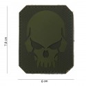 Patch 3D PVC Pirate skull