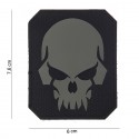 Patch 3D PVC Pirate skull