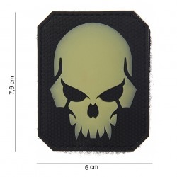 Patch 3D PVC Pirate skull