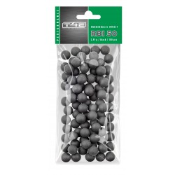 Marqueur de défense – 100 Billes caoutchouc avec noyau acier (calibre .50) de la marque Umarex (2.4721)