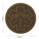 Patch 3D PVC Para medic brun (avec velcro) de la marque 101 Inc (13022 | 444150-3722)