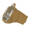Masque grille / nylon skull coyote