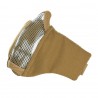 Masque grille / nylon skull coyote