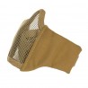Masque grille / nylon coyote