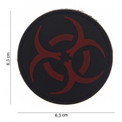 Patch 3D PVC Resident evil rouge (avec velcro) de la marque 101 Inc (13065 | 444150-3721)