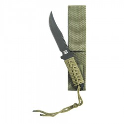 Couteau de combat Recon vert 7 pouces de la marque 101 Inc (455462)