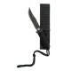 Couteau de combat Recon noir 7 pouces de la marque 101 Inc (455462)