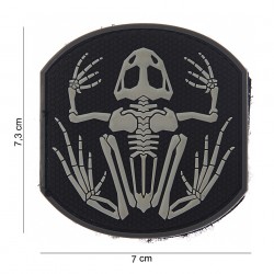 Patch 3D PVC Frog skeleton