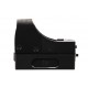 Airsoft - Mini red dot reflex sight noir de la marque Lancer tactical (A68653)