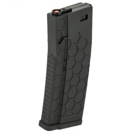 Airsoft – Chargeur hexmag 120 billes pour réplique airsoft M4 électrique non blow back de la marque Lancer tactical (CLK9000)