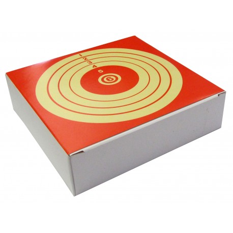 Airsoft – 100 Cibles cartonnées eco 14 x 14 cm de la marque Colombi-sports (CO00011)