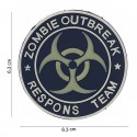 Patch 3D PVC Zombie outbreak respons team