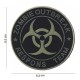 Patch 3D PVC Zombie outbreak respons team (avec velcro) de la marque 101 Inc (13005 | 444150-3706)