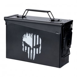 Airgun - Boite à munitions calibre .30 Punish skull de la marque Fosco (465303)