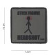 Patch 3D PVC Stick figure (avec velcro) de la marque 101 Inc (10055 | 444180-3847)