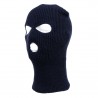 Cagoule 3 trous bleue