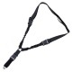 Airsoft - Sangle 1 point strike cobra noire de la marque 101 inc (259290)