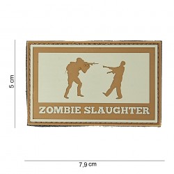 Patch 3D PVC Zombie slaughter désert (avec velcro) de la marque 101 Inc (10045 | 444140-3747)