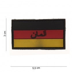 Patch 3D PVC Allemagne (avec velcro) de la marque 101 Inc (12012 | 444120-3522)