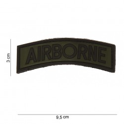 Patch 3D PVC Airborne (avec velcro) de la marque 101 Inc (11161 | 444120-3530)