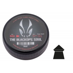 500 Plombs pointus 4.5 mm The black ops soul