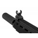 Airsoft - Réplique Delta 595 avec silencieux (polymère) électrique non blow back de la marque BO manufacture (LK9116)