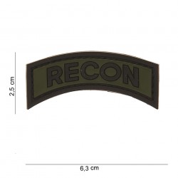 Patch 3D PVC Recon (avec velcro) de la marque 101 Inc (11163 | 444120-3525)