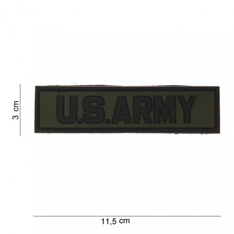 Patch 3D PVC US army (avec velcro) de la marque 101 Inc (12017 | 444120-3524)