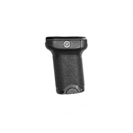 Airsoft - Poignée tactique courte noire (pour rail picatinny 21 mm) de la marque Delta armory (DA-ACC-06-BLK)