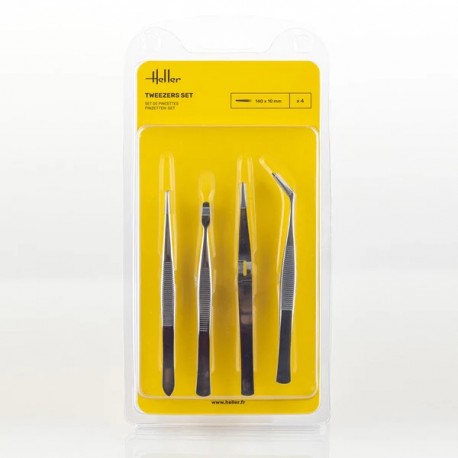 Maquette – Set de 4 pincettes de la marque Heller (99023)
