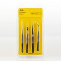 Set de 4 pincettes