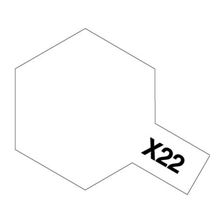 Maquette – Vernis acrylique X22 brillant 10 ml (pour maquette bois) de la marque Tamiya (81522)