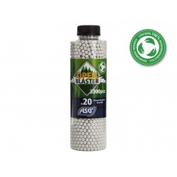Airsoft - Bille airsoft biodégradable Open blaster 0.20 gramme en pot de 3300 billes de la marque ASG (19419)