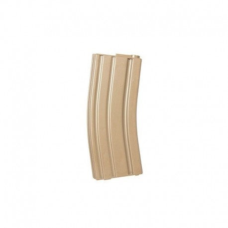 Airsoft – Chargeur ABS tan 120 billes pour réplique airsoft M4 électrique non blow back de la marque Specna arms (SA44401)