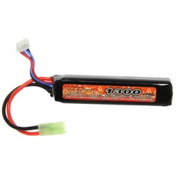 Airsoft - Batterie Li-Po 1 stick 11.1 Volts - 1300 mAh 40C (cosse mini tamiya femelle) de la marque VB power (VB5820141)
