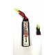 Airsoft - Batterie Li-Po 1 stick 11.1 Vols - 1300 mAh 20C (cosse mini tamiya femelle) de la marque Tactical ops (TAC6613)