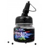 1500 Billes noires 4.5 mm 0.35 gramme en pot