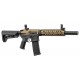 Airsoft - Réplique LT-15 12 pouces NSR noire et tan électrique non blow back de la marque Lancer tactical (NLK9038)