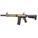 Airsoft - Réplique LT-15 12 pouces NSR noire et tan électrique non blow back de la marque Lancer tactical (NLK9038)