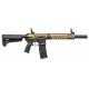 Airsoft - Réplique LT-15 12 pouces NSR noire et tan électrique non blow back de la marque Lancer tactical (NLK9038)