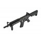 Airsoft - Réplique LT-02 CQBR noire (métal et nylon - 1 joule) électrique non blow back de la marque Lancer tactical (LK9002)