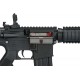 Airsoft - Réplique LT-02 CQBR noire (métal et nylon - 1 joule) électrique non blow back de la marque Lancer tactical (LK9002)